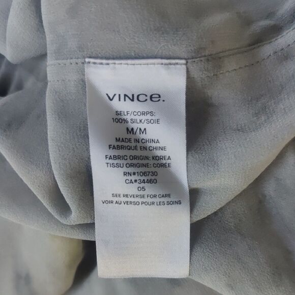 Vince Women's Blouse in Cloudy Blue - Picture 6 of 7